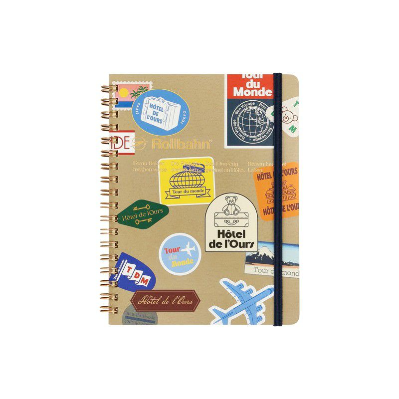 DELFONICS Rollbahn Pocket Memo – Tour du Monde / Hôtel de l'Ours Limited