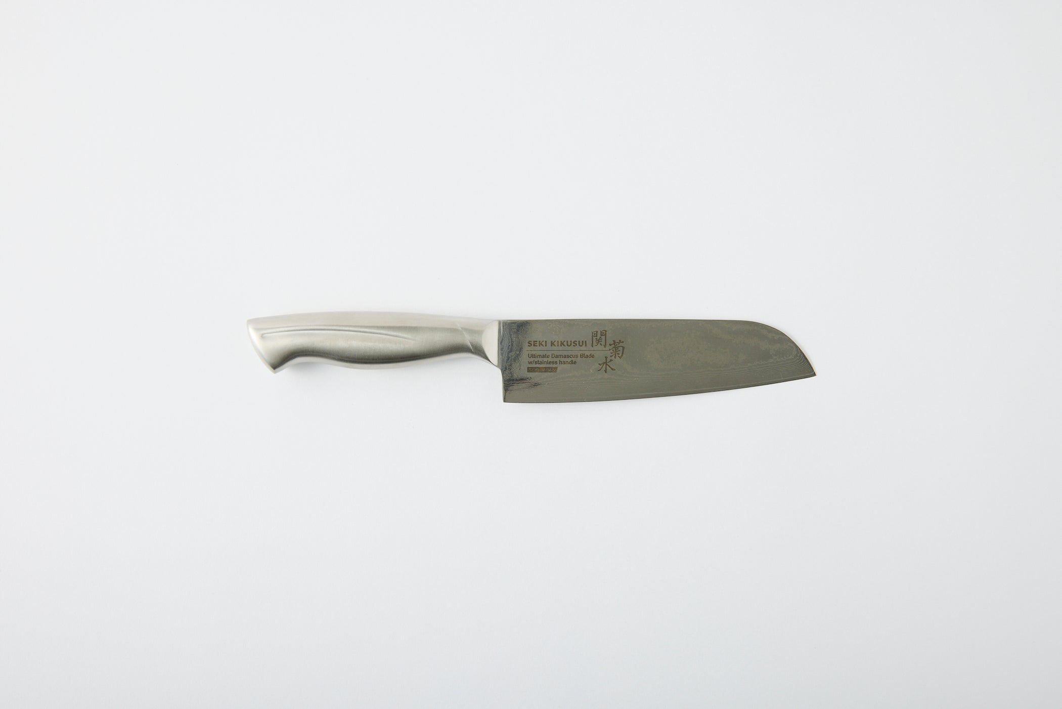 33-layer Damascus santoku knife forged in Seki, Japan