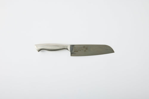 33-layer Damascus santoku knife forged in Seki, Japan