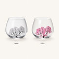 Sakura Cold-Bloom Wobble Glass