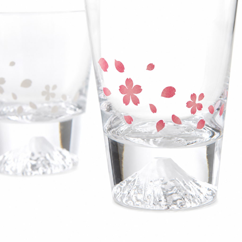 Mt. Fuji Rock Glass — Cold-Reveal